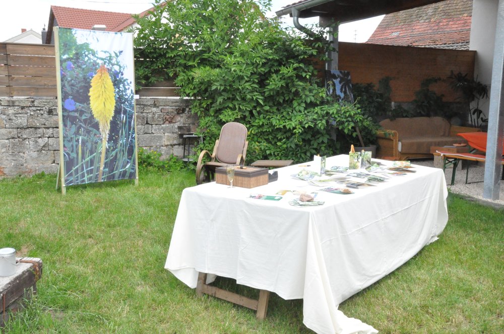 Schiebevorhang als künstlerischer Wandbehang - La-Melle.de