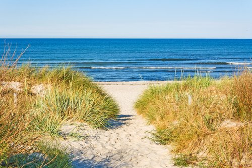 Foto-Fußmatte - Strand, Düne & Meer (von aldorado)